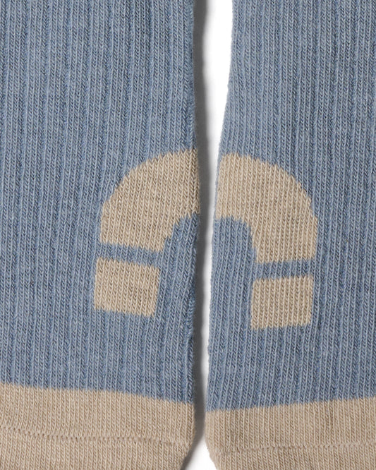 Barefoot striped socks - Iron -