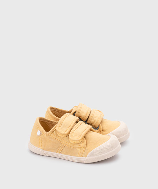 Canvas Barefoot Sneakers- Dijon