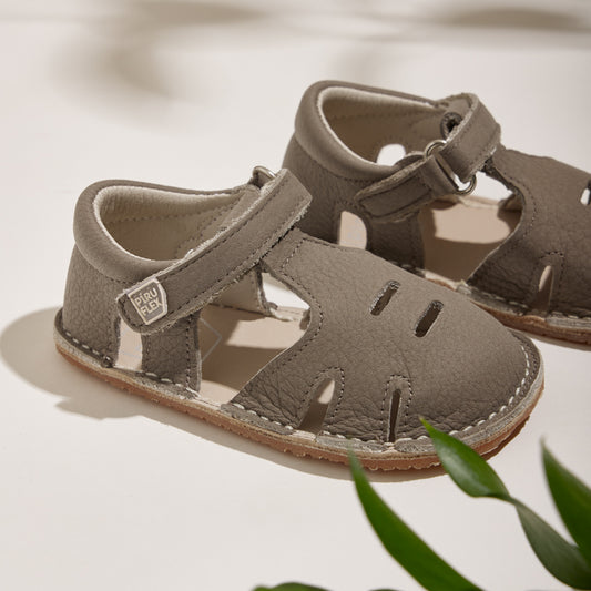 Piruflex Minimalist Sandals - Taupe