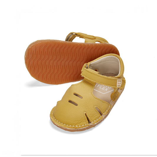 Piruflex Minimalist Sandals - Muted Mustard